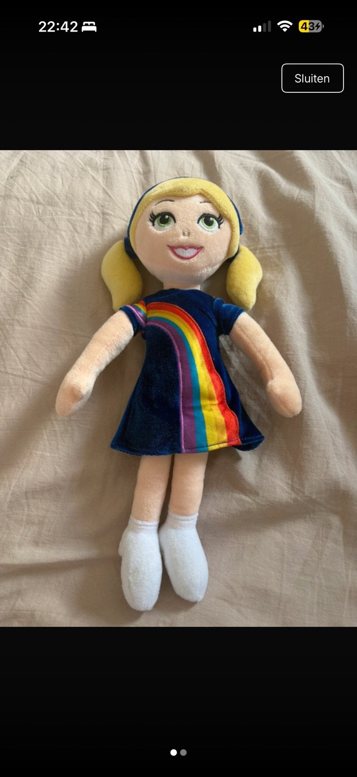 Knuffel niet kopen!!!, Verzenden, Zo goed als nieuw, Overige typen