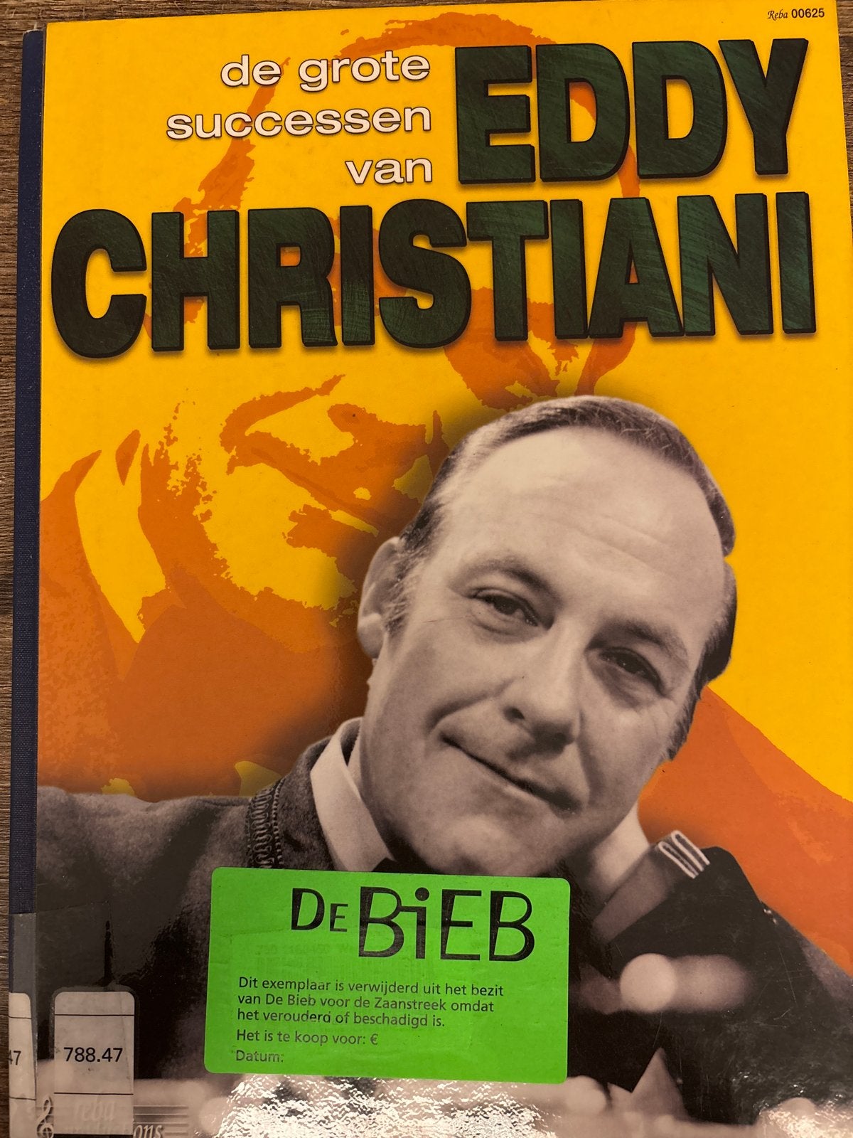 De Grote Successen van Eddy Christiani - Muziekboek, Ophalen of Verzenden, Artiest of Componist, Populair, Gitaar