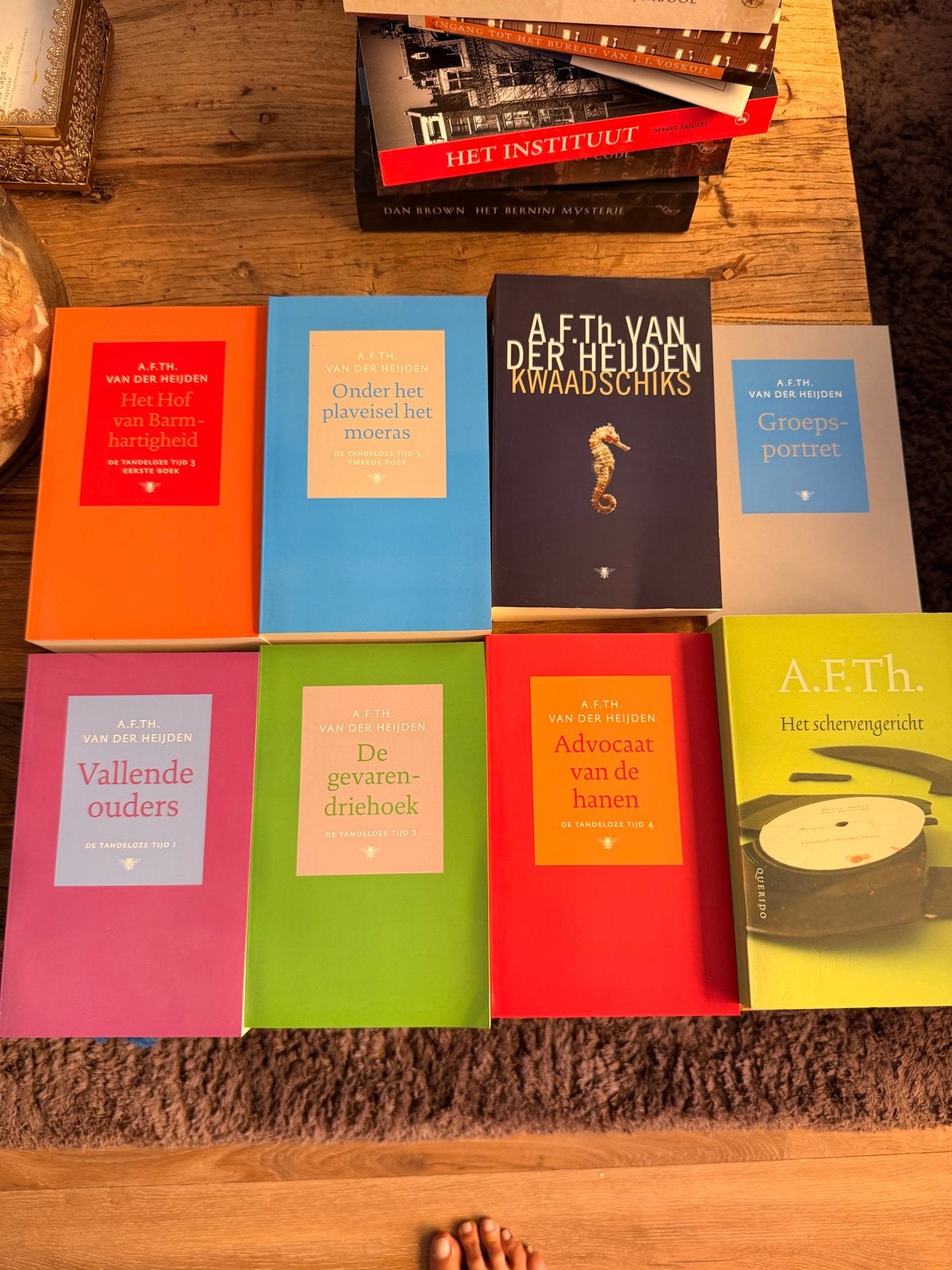 A.F.Th. van der Heijden - De Tandeloze Tijd (8 boeken), Ophalen of Verzenden, Gelezen, Nederland