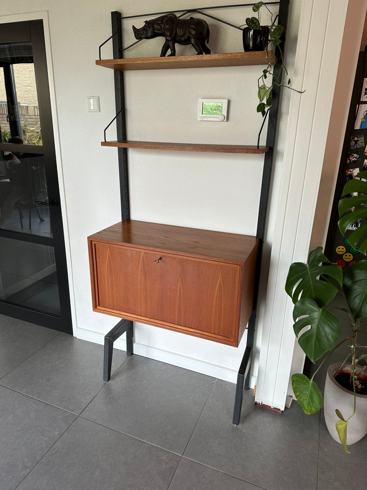 Poul Cadovius wandsysteem vintage kast, Ophalen