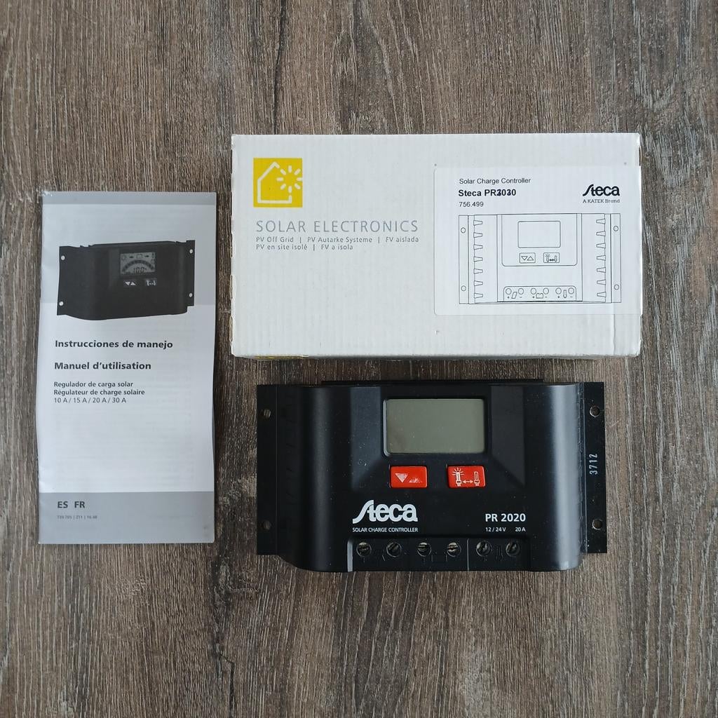 Steca PR2020 Solar Laadregelaar, Ophalen of Verzenden