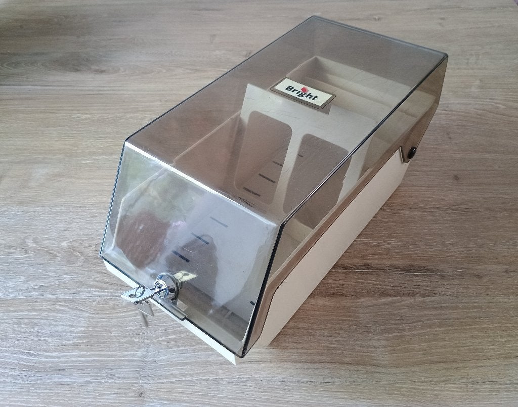 Bright 5,25" inch floppy diskette bak case opslag box, Computers en Software, Vintage Computers, Ophalen of Verzenden