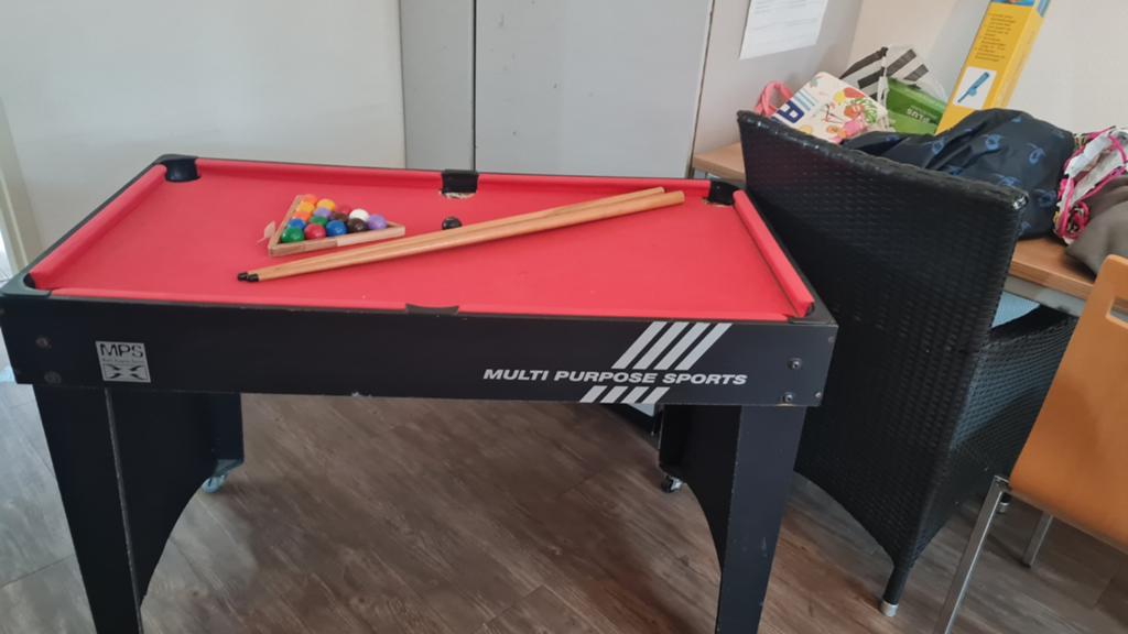 Pooltafel voor kinderen, Sport en Fitness, Biljarten en Poolen, Ophalen of Verzenden, Pooltafel