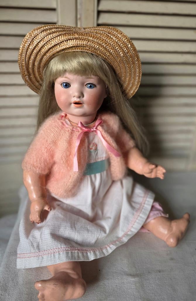 **koopje** Antieke pop, lief peutertje, Armand Marseille 985, Ophalen, Gebruikt, Pop