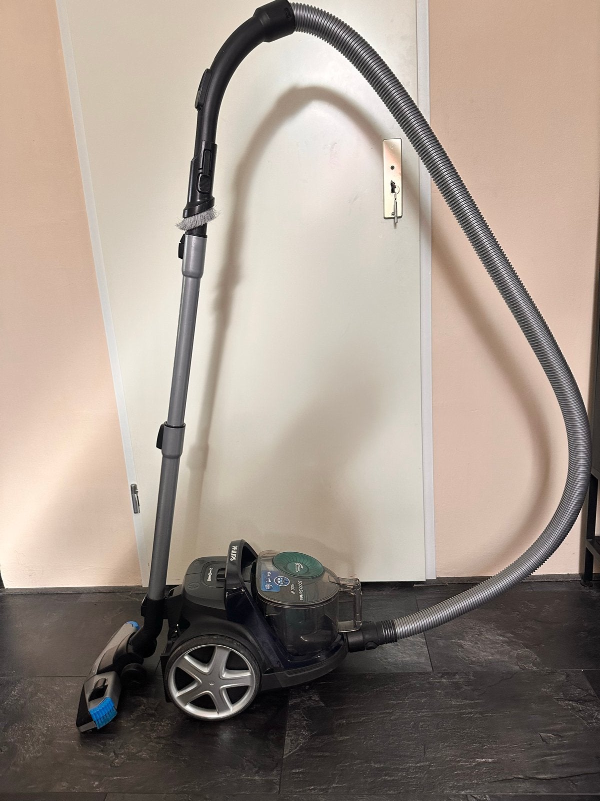 Stofzuiger Philips PowerPro Compact 5000 Series, Gebruikt, Philips, Geschikt voor harde vloeren, Ophalen of Verzenden