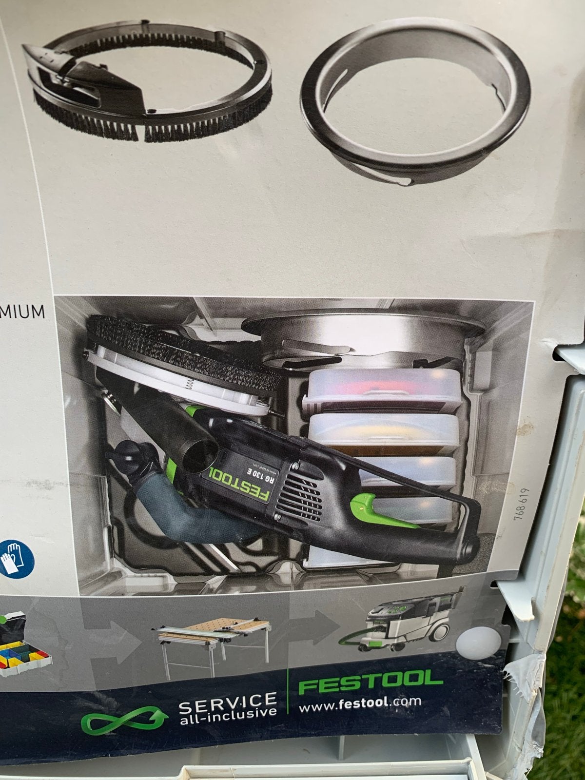 Festool RO 120 E Rotex Schuurmachine in Systainer