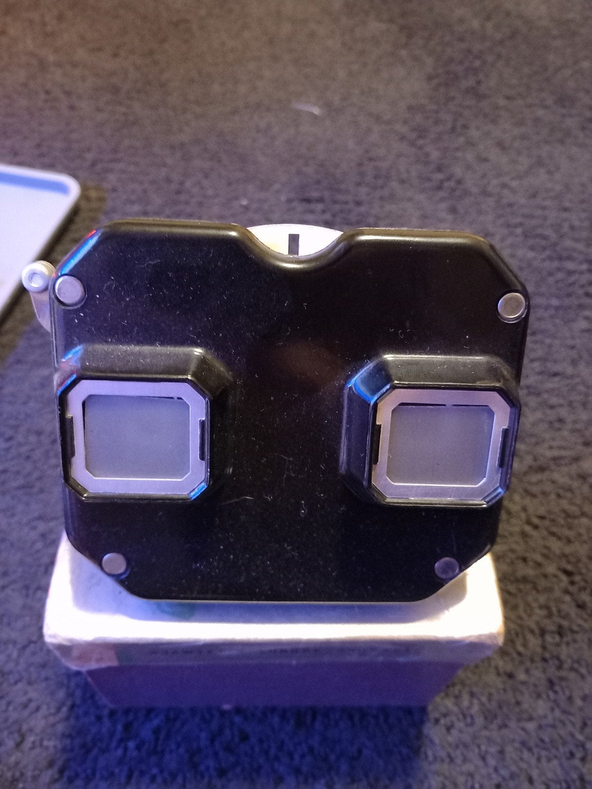 Vintage View-Master Stereoscoop met Schijven en Doos, Overige merken, Overige typen, Ophalen, Gebruikt