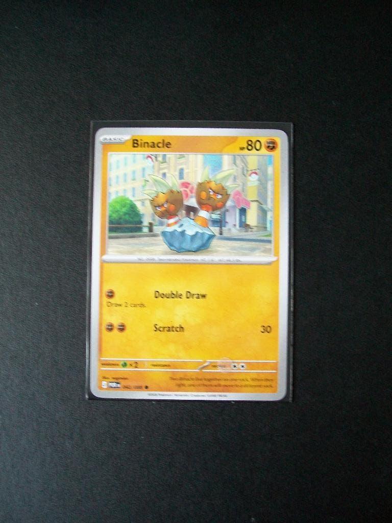 9699. Nieuwe Pokemon Kaart BINACLE HP 80 (042/088), Verzenden, Nieuw, Losse kaart