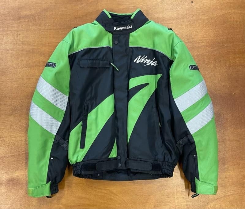 Kawasaki Ninja Motorjas - Zwart/Groen Textiel, Motoren, Kleding | Motorkleding, Jas | textiel, Heren, Kawasaki, Ophalen of Verzenden