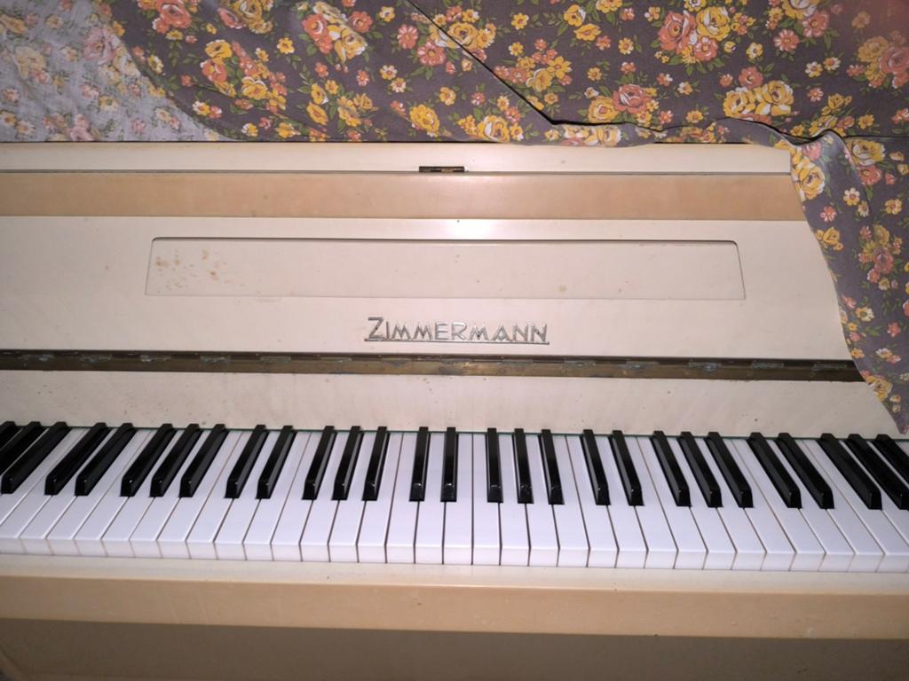Zimmermann Piano - Gebruikt, Ophalen of Verzenden, Gebruikt, Overige kleuren, Piano