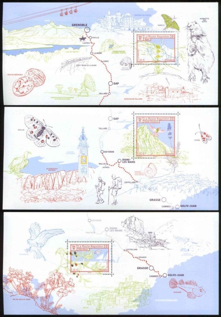 FRANKRIJK_2023_treinen, Ophalen of Verzenden, Postfris, Treinen