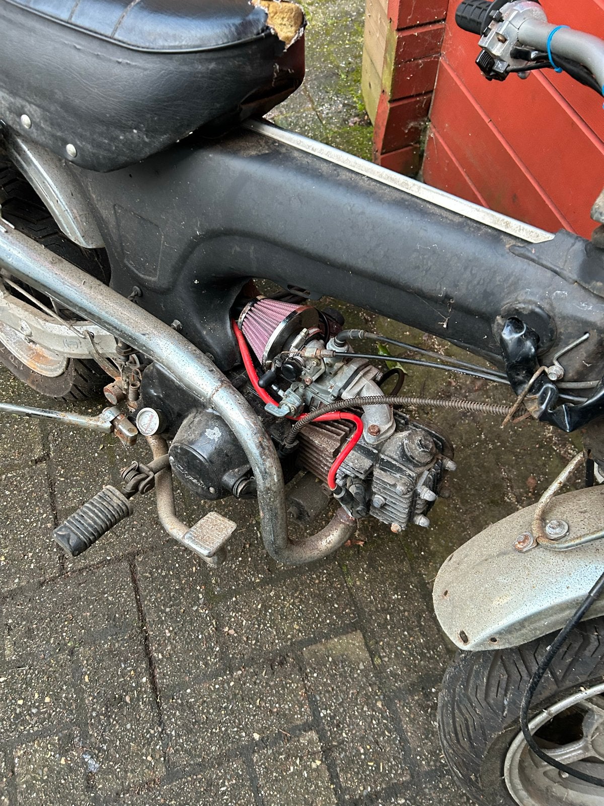 Unieke Honda Dax brommer, Ophalen, Gebruikt, Maximaal 45 km/u