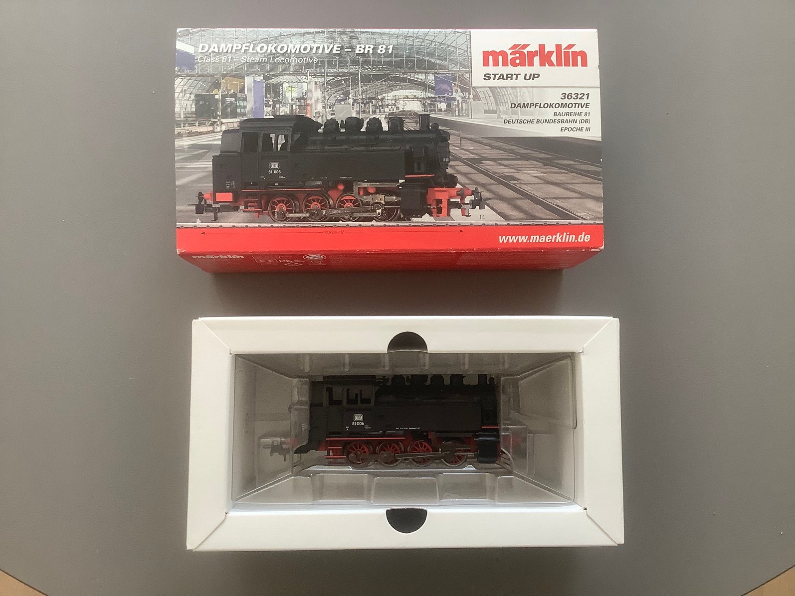 Marklin tender loc 36321 BR 81. Bieden vanaf € 45., Wisselstroom, Gebruikt, Locomotief, Ophalen of Verzenden