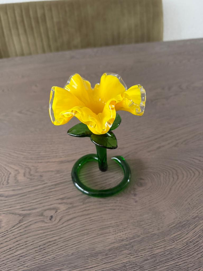 Murano glas stijl vaasje, Antiek en Kunst, Ophalen of Verzenden