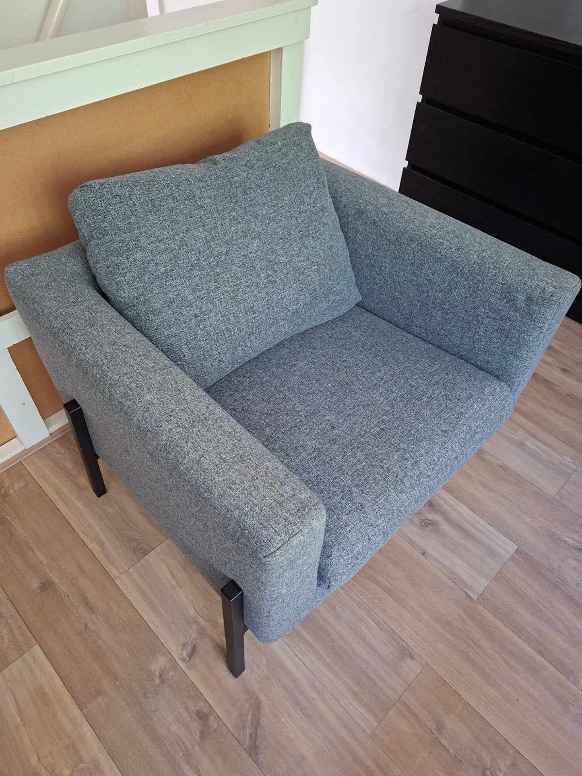 IKEA Koarp fauteuil, Ophalen, Gebruikt, Modern, Scandinavisch, 75 tot 100 cm