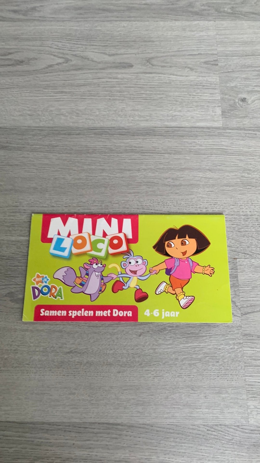 Mini loco boekje Samen spelen met Dora 4 - 6 jaar, Ophalen of Verzenden, Zo goed als nieuw, Puzzelen