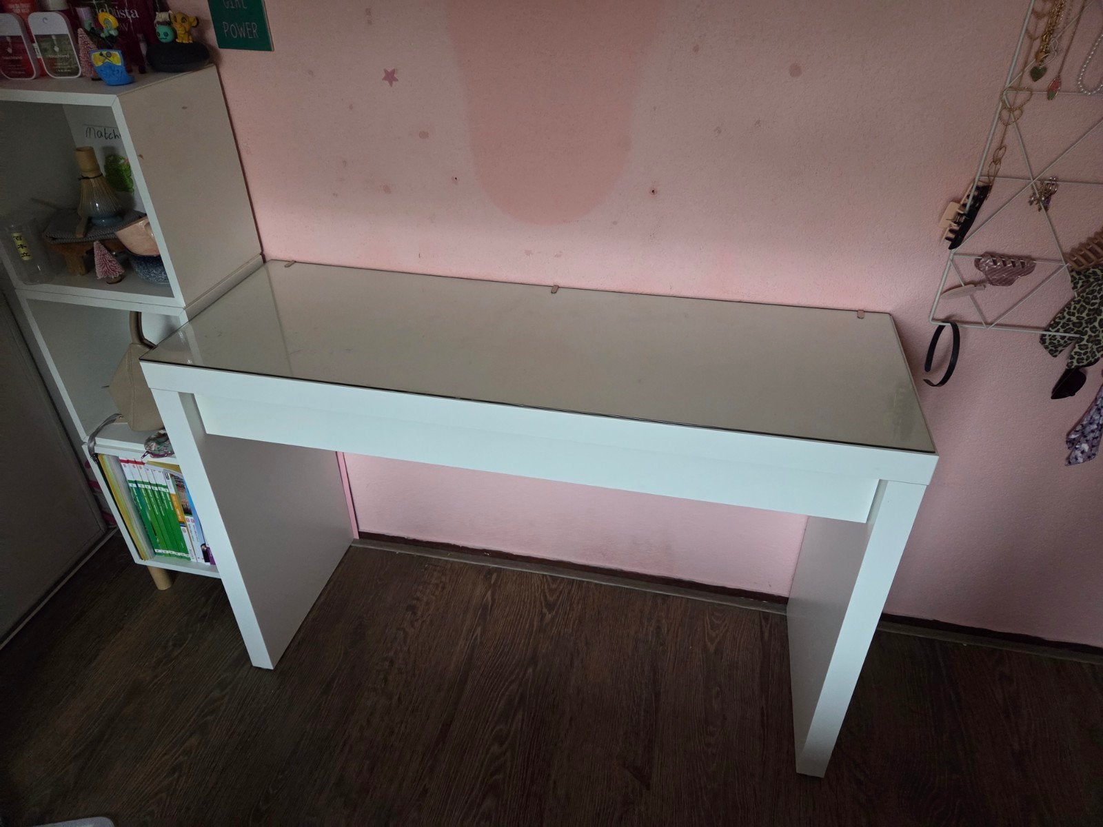 Malm make up tafel, Ophalen, Gebruikt, 50 tot 100 cm, Minder dan 100 cm