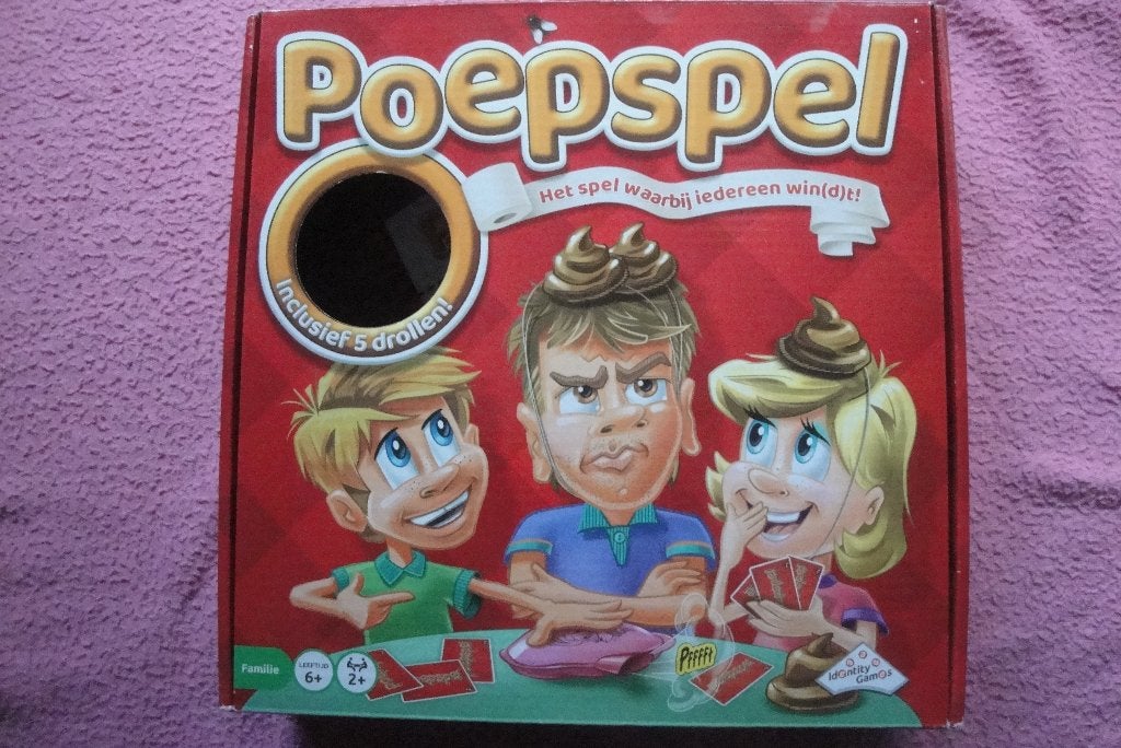 POEPSPEL VAN IDENTITY GAMES  VOOR 2 spelers voor 3.95euro., Een of twee spelers, Ophalen of Verzenden, Zo goed als nieuw