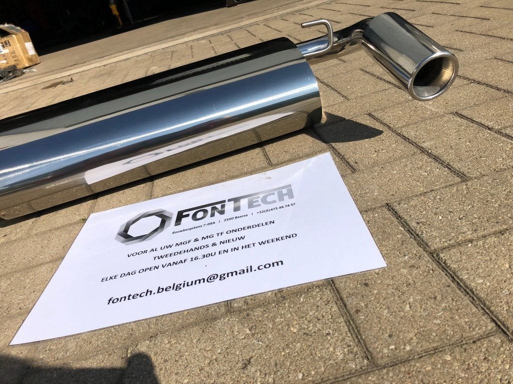 Foto 19 van MGF MG TF grote keuze roestvrijstaal uitlaten gebruikt&nieuw