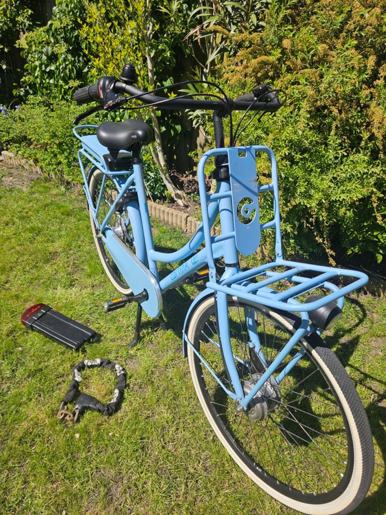 E-bike Cortina E-U4 fiets, Fietsen en Brommers, Fietsen | Dames | Damesfietsen, Zo goed als nieuw, Overige merken, Versnellingen