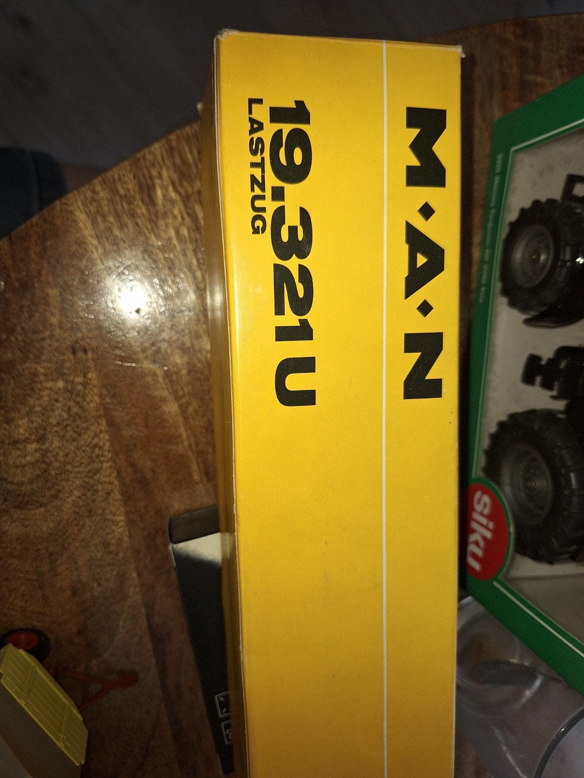 MAN 19.321 U Lastzug model met originele doos, Overige merken, Gebruikt, 1:32 tot 1:50, Ophalen of Verzenden