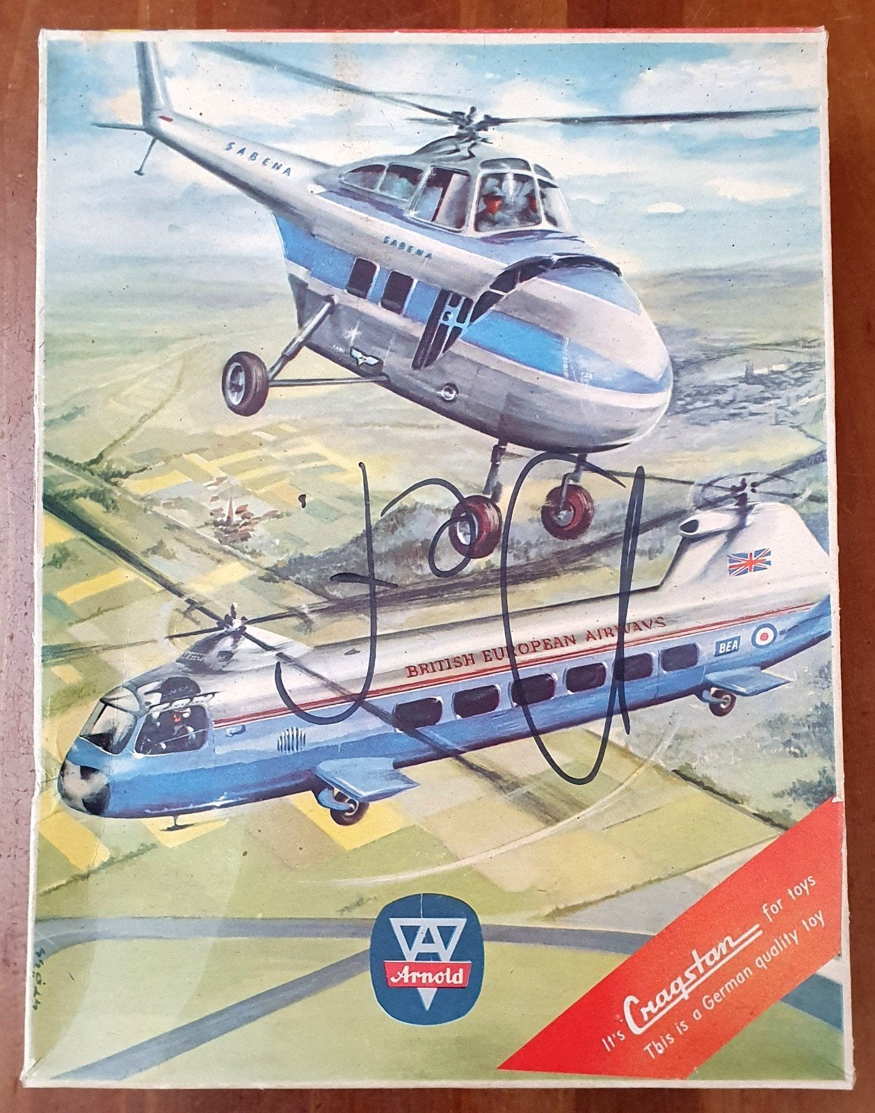 Arnold Cragstan Helibus Remote Control Helicopter Lege Doos!, Ophalen of Verzenden