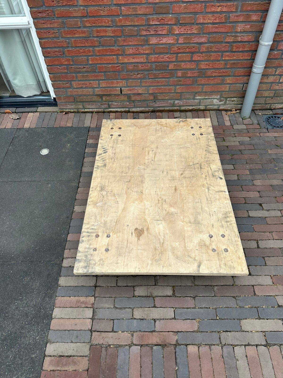 Tansportkar hondje 100x80, Doe-het-zelf en Verbouw, Transportwagens, Ophalen, Zo goed als nieuw
