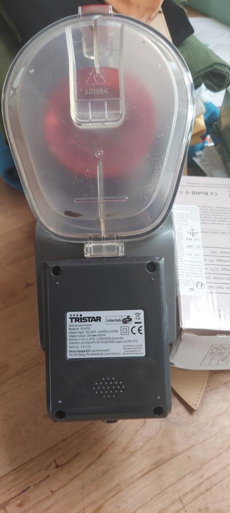 Tristar steelstofzuiger oplaadbaar, Ophalen of Verzenden