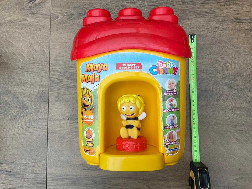 Zgan, niet kapot, Maya Maja de bij clementoni stapelblokken, Verzamelen, Ophalen, Overige figuren, Zo goed als nieuw, Beeldje of Figuurtje
