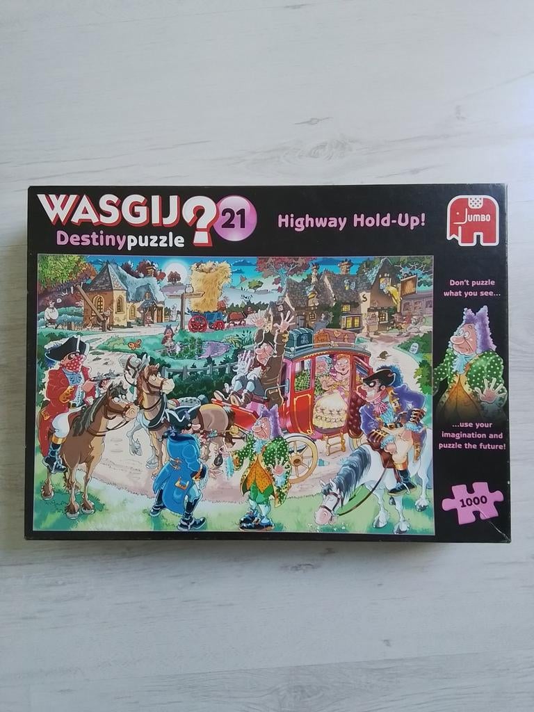 Wasgij puzzels, Ophalen, 500 t/m 1500 stukjes, Zo goed als nieuw