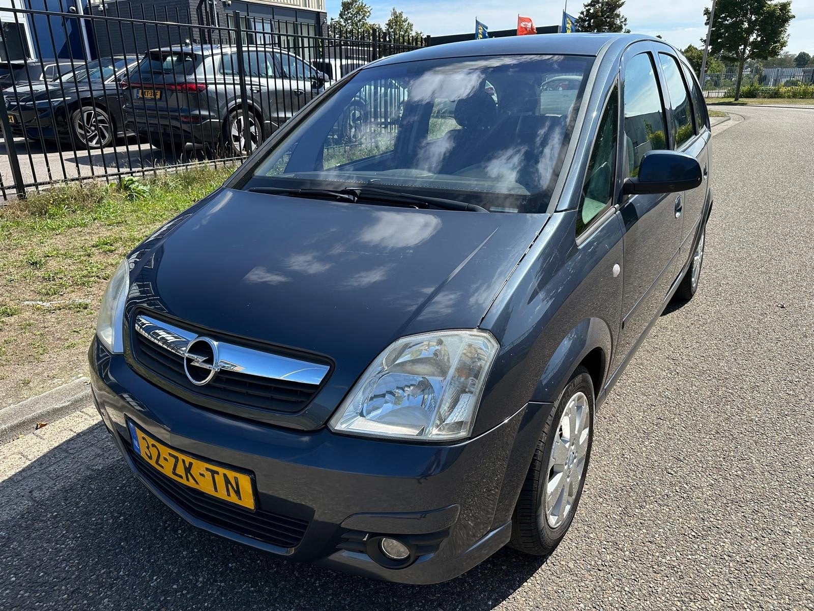 Opel Meriva 1.6  Easytronic 2008 NAP/Airco, Auto's, 4 cilinders, Origineel Nederlands, Grijs, Meriva