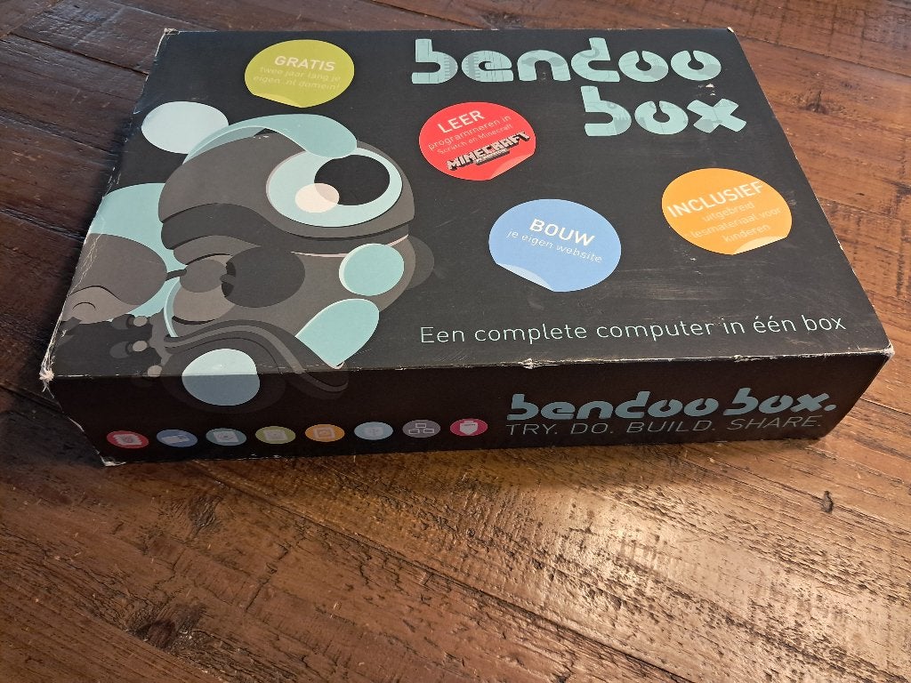 Bendoo Box Raspberry Pi B+ 512MB - Complete Educatieve Set, Ophalen of Verzenden, Gebruikt