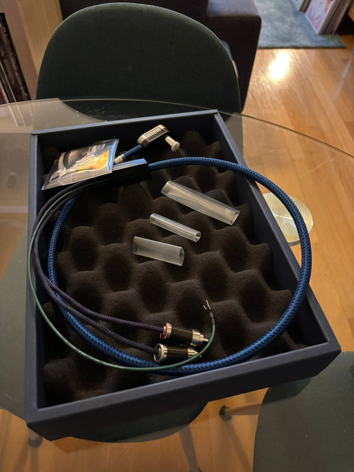 Furutech AG-16L phono kabel, Ophalen of Verzenden, Zo goed als nieuw, Minder dan 2 meter, Overige kabels
