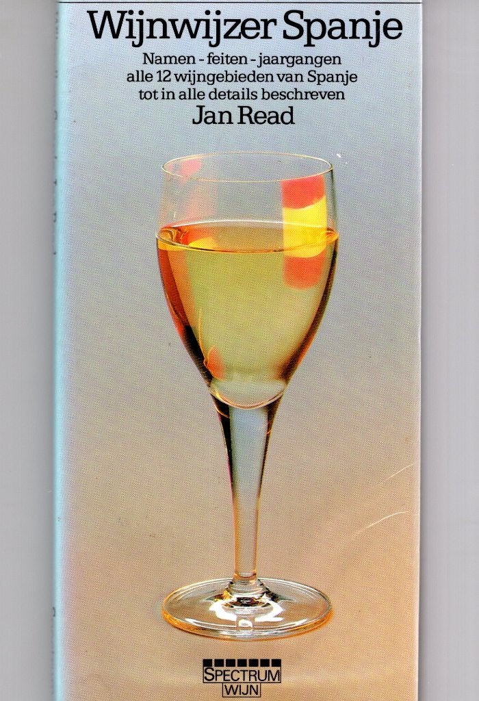 Wijnwijzer Spanje 12 wijngebieden - Jan Read BOEK, Ophalen of Verzenden, Gelezen, Jan Read, Spanje
