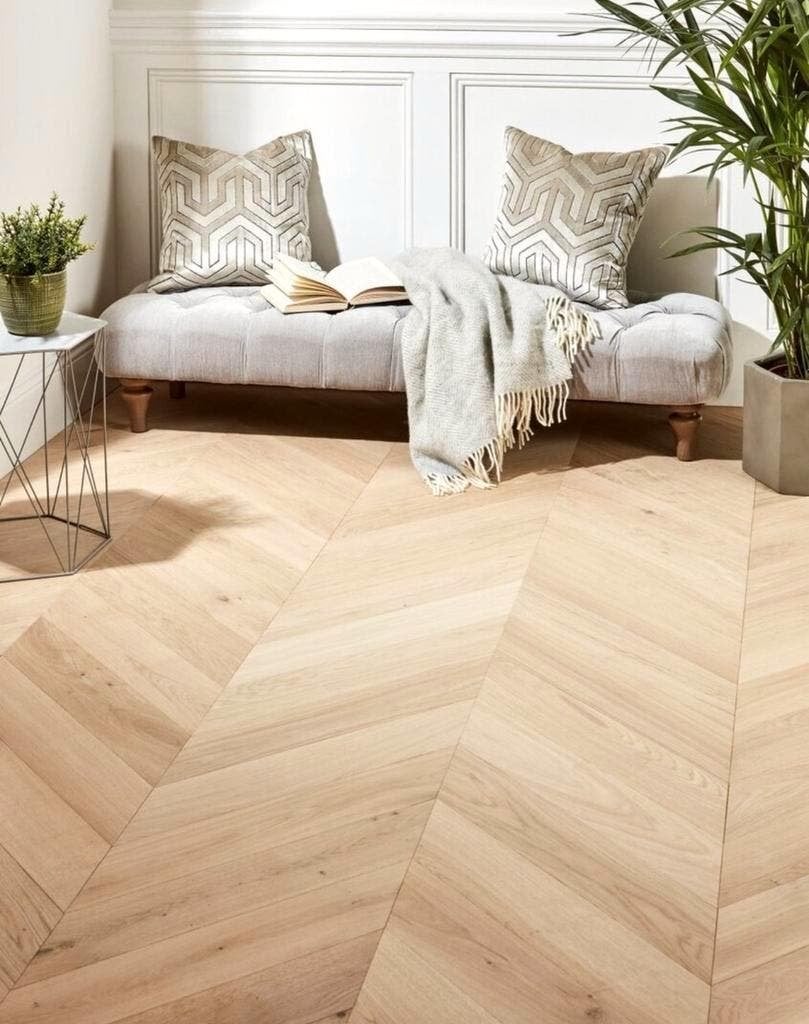 EIKEN HONGAARSE PUNT VLOER CHEVRON PARKET VLOEREN, Ophalen of Verzenden, Nieuw, 75 m² of meer
