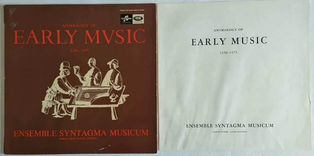 LP Syntagma Musicum - Anthology Of Early Music 1350-1475, Kamermuziek, Originele persing, Ophalen of Verzenden, Zo goed als nieuw