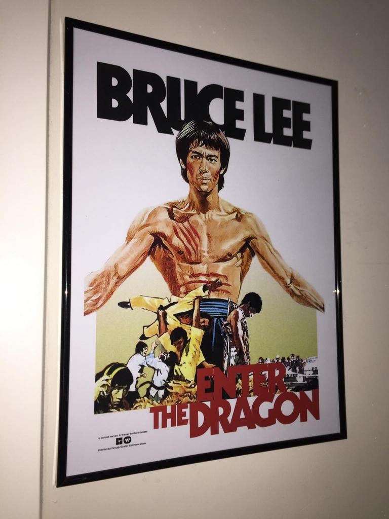 Bruce lee, Verzamelen, Posters, Ophalen of Verzenden, Zo goed als nieuw, A1 t/m A3, Film en Tv
