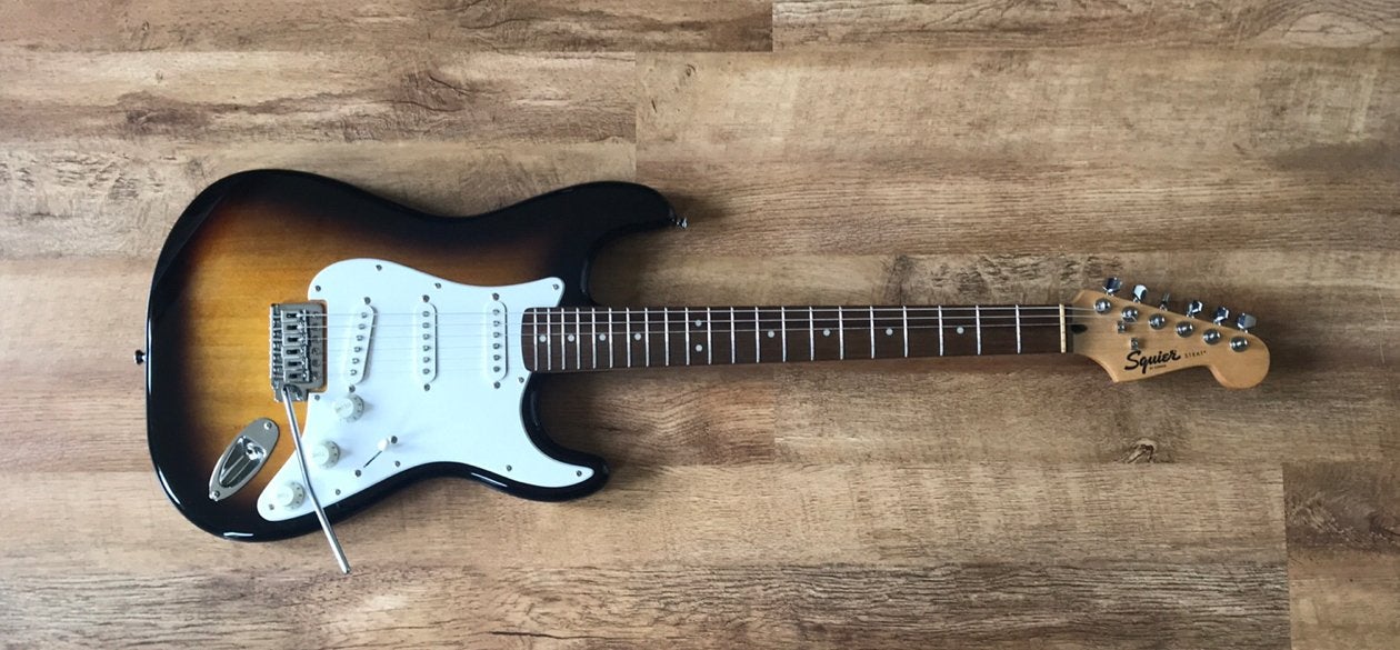 Squier Stratocaster, Muziek en Instrumenten, Snaarinstrumenten | Gitaren | Elektrisch, Ophalen, Zo goed als nieuw, Solid body
