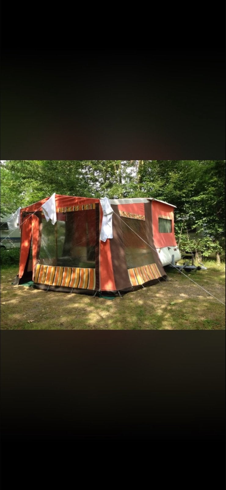 Antieke Paradiso klapcaravan uit 1976 - voor de liefhebber, Caravans en Kamperen, Ophalen, Meerkleurig, Tot en met 4, Overige merken