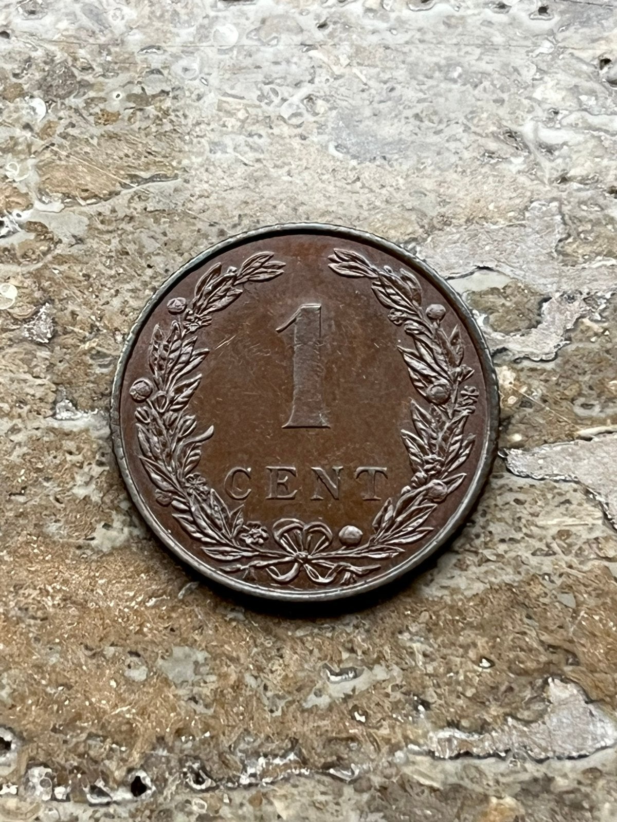 1 cent 1906 Wilhelmina, hoge kwaliteit, Ophalen of Verzenden, Koningin Wilhelmina, 1 cent, Losse munt