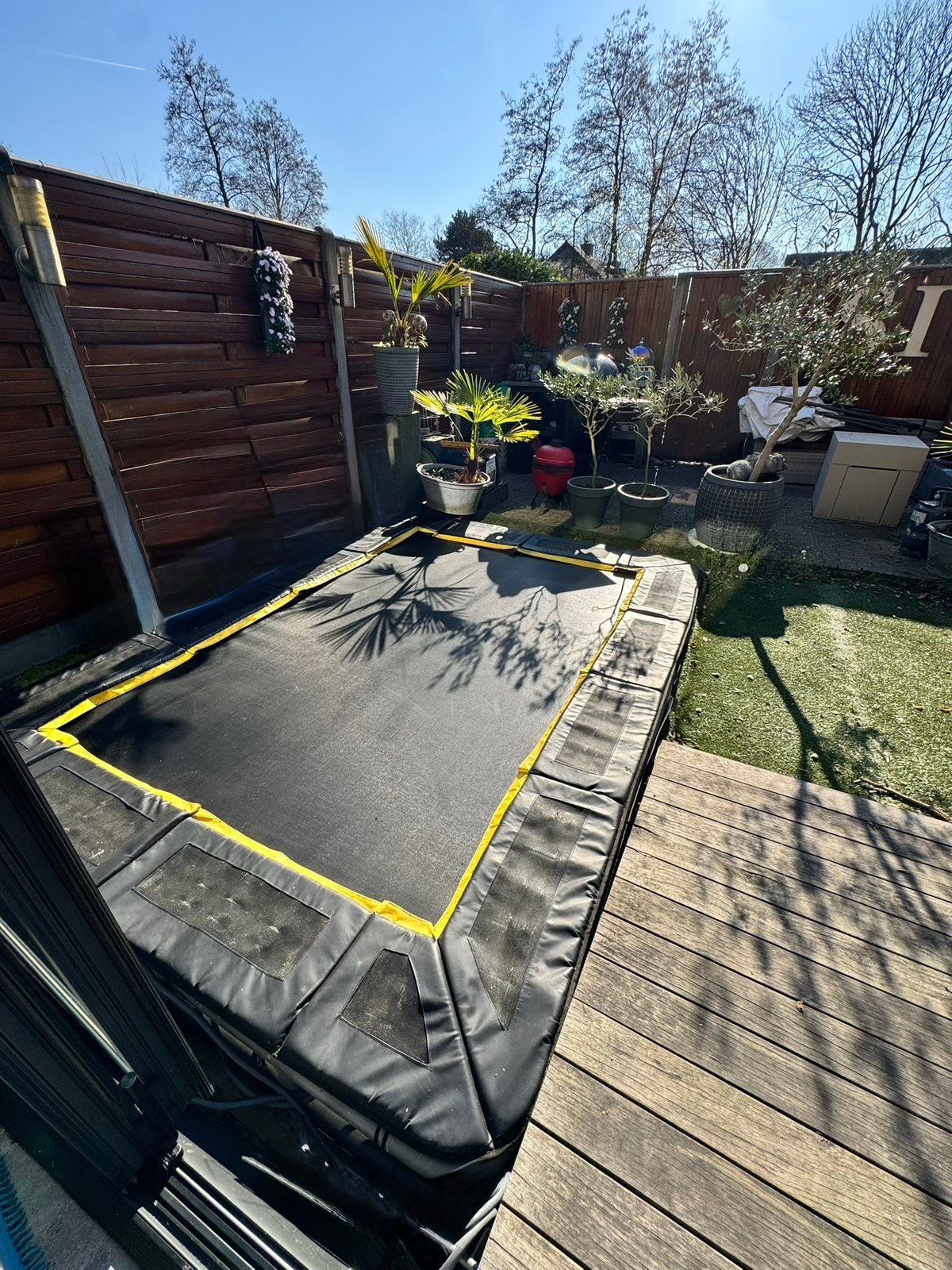 Trampoline Capitalplay 240x330, Kinderen en Baby's, Speelgoed | Buiten | Trampolines, Ophalen, Zo goed als nieuw