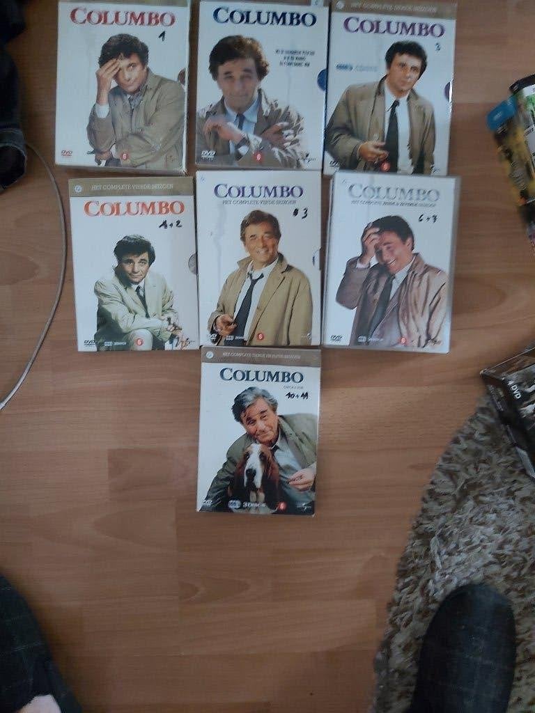 columbo 1 t/m. 7  en 10 en 11, Nederlands, Ophalen of Verzenden, Seizoen 3, Gebruikt