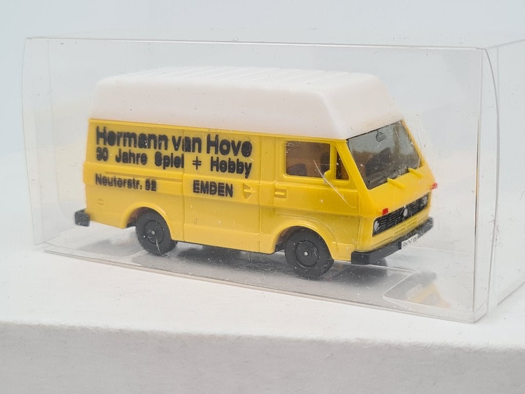 VW LT28 Hermann van Hove Emden - Herpa 1/87, Verzenden, Zo goed als nieuw, Auto, Herpa
