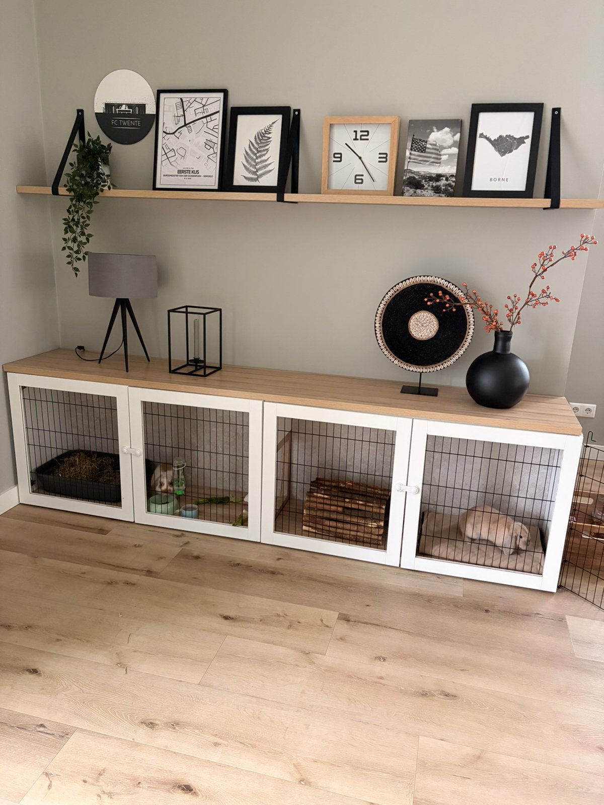 Deurtjes om je kast om te toveren tot konijnenhok, Ophalen, 60 tot 90 cm, Hok, Hamster