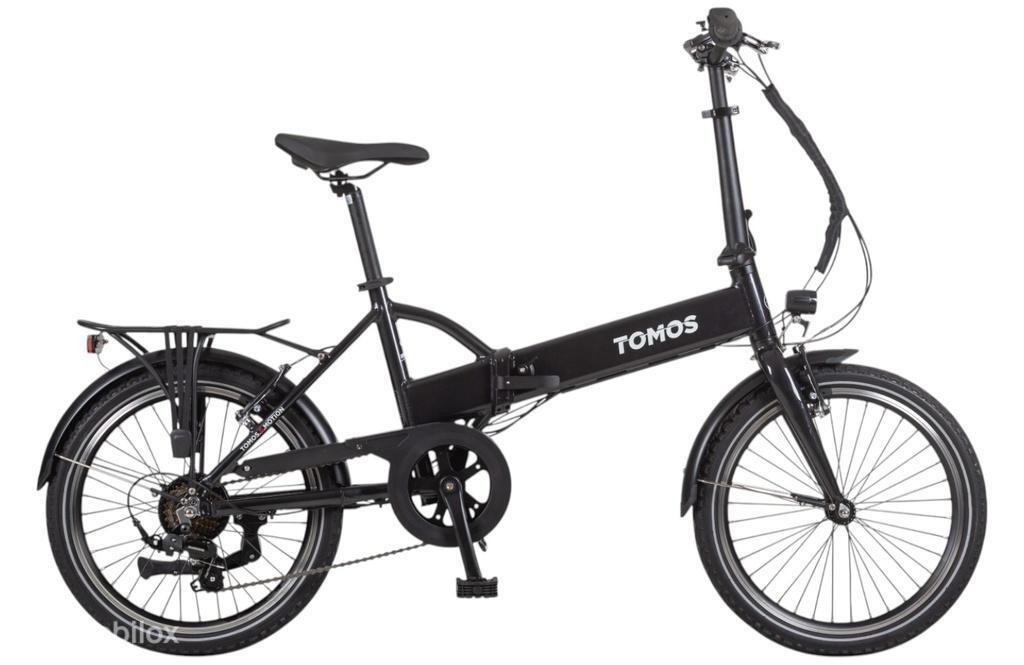 Tomos EB 10 Universeel/39cm/Antracite Garantie/Levering, Fietsen en Brommers, Elektrische fietsen, Overige merken, 9713 Bv Groningen