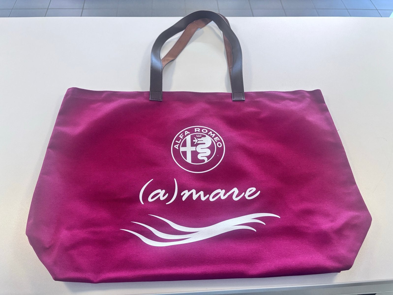 Alfa Romeo Limited Edition Shopper - Katoen, Ophalen of Verzenden, Nieuw, Roze, Shopper