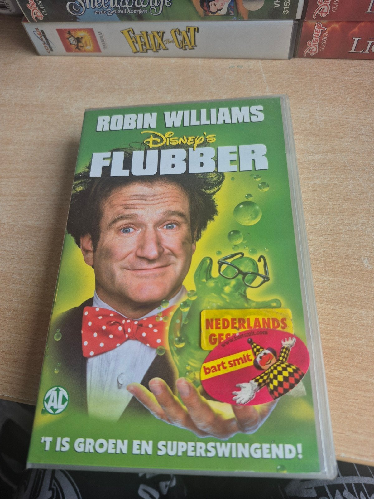 Disney's Flubber VHS - Robin Williams - Nederlands Gesproken, Gebruikt, Alle leeftijden, Komedie, VHS
