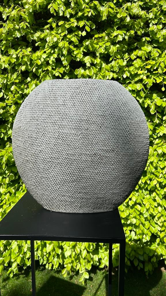Grote vaas, Ophalen, Zo goed als nieuw, Glas, Minder dan 50 cm