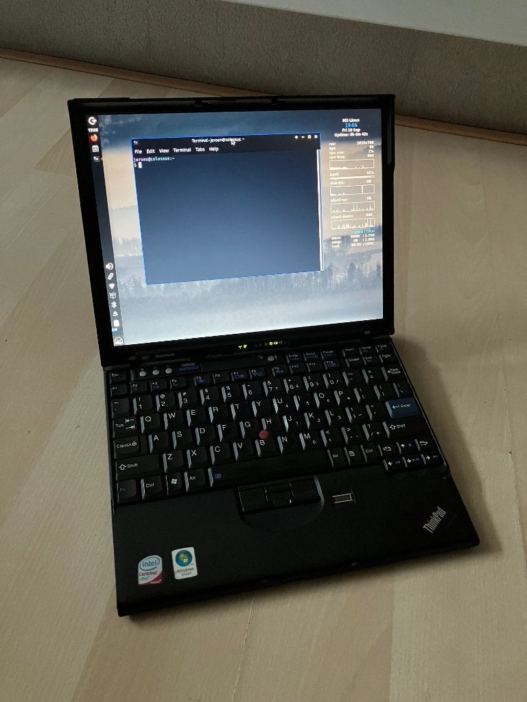 Lenovo Thinkpad x61 vintage laptop, Ophalen of Verzenden, Lenovo