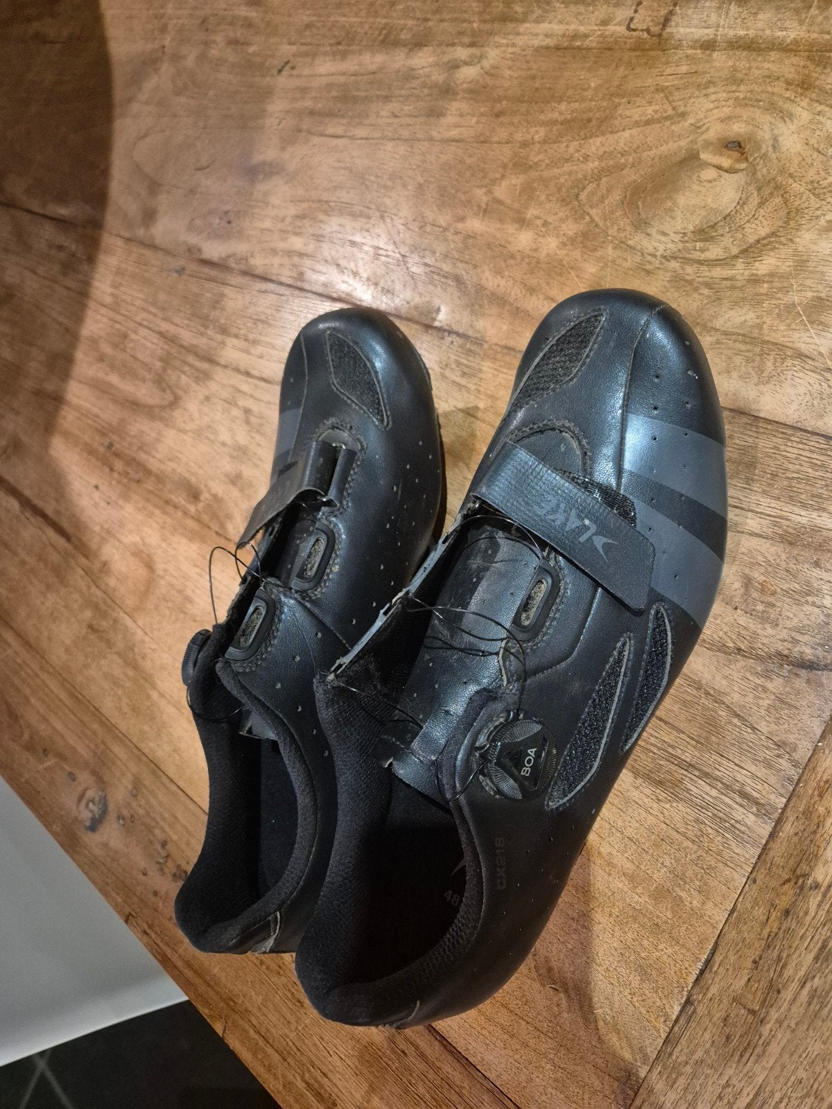 Lake CX218 fietsschoenen maat 48 met carbon zool, Ophalen of Verzenden, Gebruikt, Schoenen, Lake